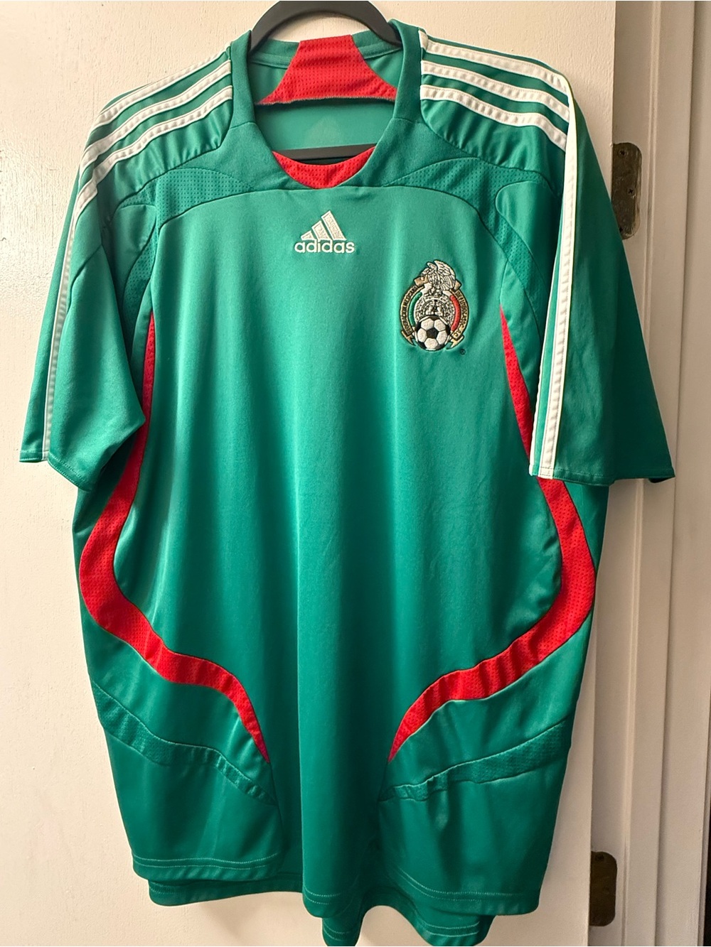 Adidas Mexico Soccer Football Jersey - 07/08 Vintage